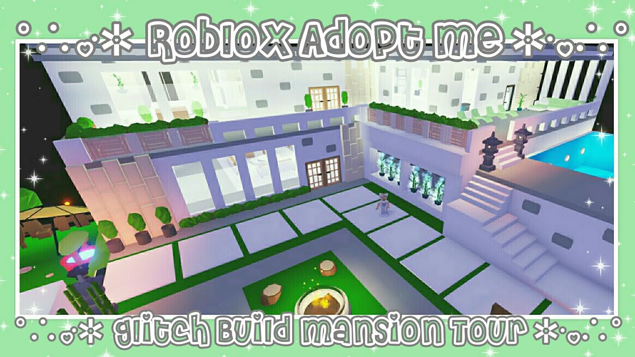 I'M BACK I Glitch Build Mansion Tour I Futuristic House I Glitch Build ...