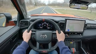 2022 Toyota Tundra TRD Pro - POV Test Drive (Binaural Audio)