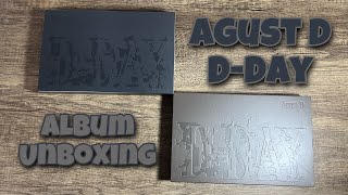 Agust D D-Day album unboxing ( a & b ver)