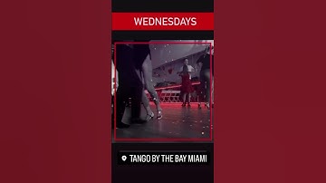 Tango classes and Milonga in Miami