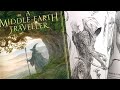 John Howe Middle earth Traveler Sketches From Bag End to Mordor preview