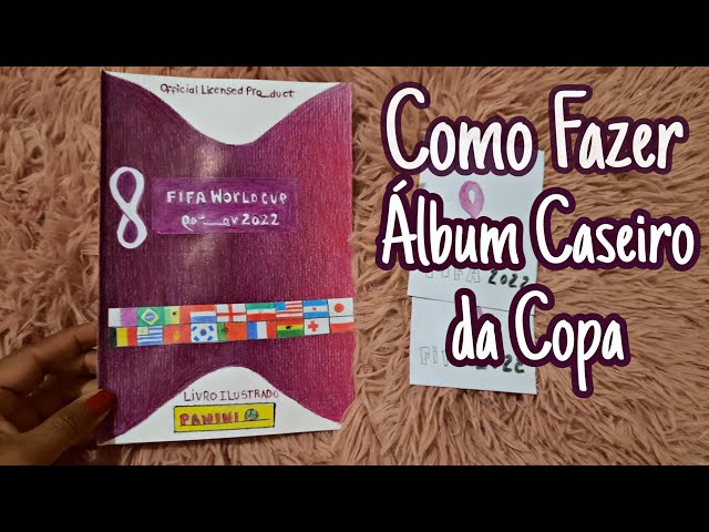 SAIU NEYMAR DOURADO NO ÁLBUM CASEIRO COPA DO MUNDO QATAR 2022 🇧🇭 COLANDO FIGURINHAS CASEIRAS