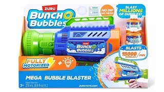 Pistola Burbujas - Zuru Buncho Bubbles Mega Blaster -