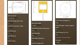ONE MINUTE MOTOR POWER CALCULATION screenshot 5