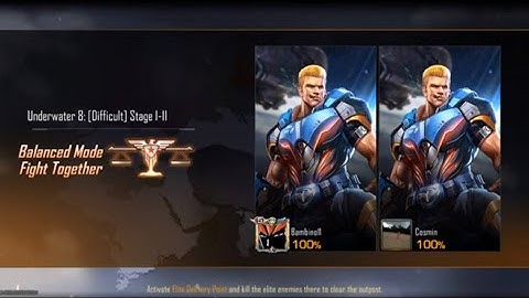 Garena Contra: Returns - Underwater 8 [Difficult] Stage I-II #ContraReturns