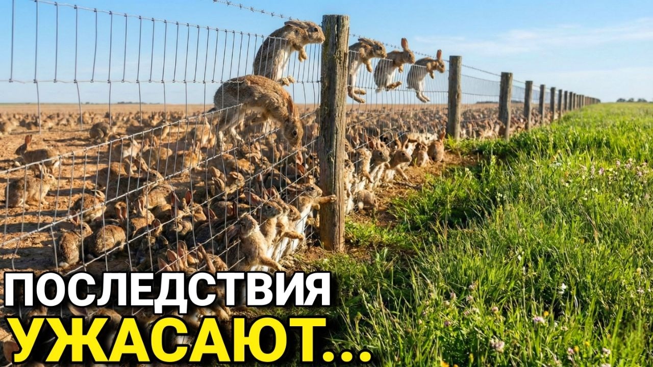 Австралия построила 1000+ километров заборов! Спустя 20 лет результат шокировал мир...