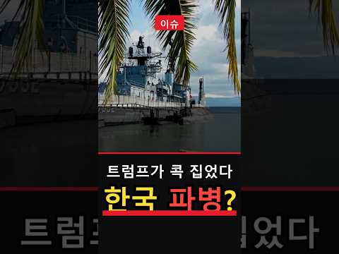 트럼프 "한국이 거절"…<strong>호르무즈</strong> <strong>파병</strong> 갈림길