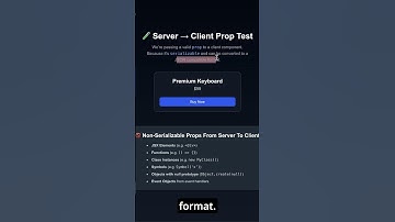 Keep This In Mind When Passing Props In Next.js #nextjs #reactjs