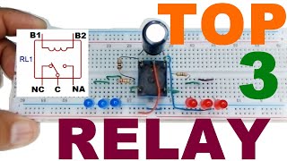 TOP 3 Proyectos con Relay de 5 Voltios