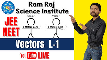 Vectors | L-1 | JEE/NEET | By Physics Expert: Praveen Tripathi sir(kota)