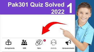 pak301 quiz 1 solution 2022 | pak301 quiz 1 solution solved mcqs