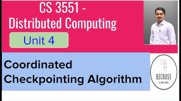 4.15 Coordinated Checkpointing Algorithm in Tamil