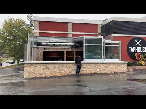 Taphouse 15 Roll-A-Cover Retractable Enclosure Time Lapse Demo Video