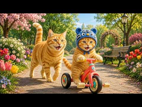 Live 🔴Mama Cat And Kitten ✨Funny Cat | Kucing 🌻 Cat Videos 😿 Cute Cat | Meow Meow