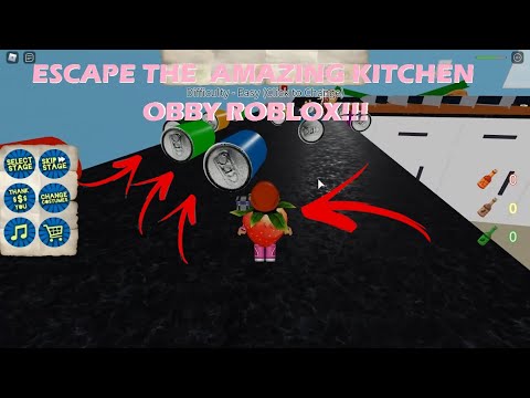Video Escape The Amazing Kitchen Obby - escape kitchen obby roblox