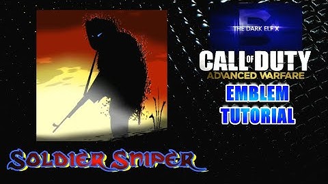 Advanced Warfare Emblem - Soldier Sniper