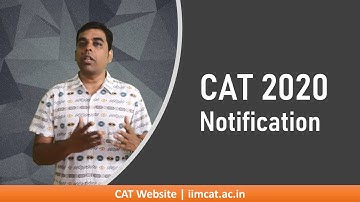 CAT 2020 Notification | Important Dates | Career Launcher | IIM Indore