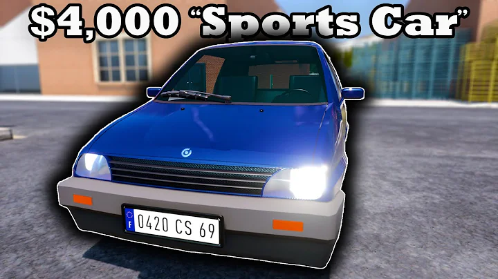 The Cheapest "Sports Car" Ever? | Automation The Car Company Tycoon Game & BeamNG.drive