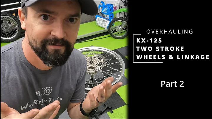 Lacing Wheels Rebuilding KX 125- 22 Year Old Two Stroke