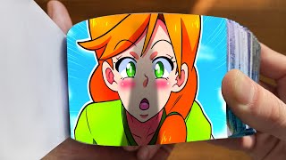 Steve It's So Big | Minecraft Anime Flipbook Animation