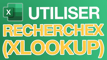 Comment utiliser RECHERCHEX et XLOOKUP dans EXCEL