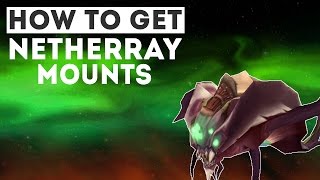 How to Get the Nether Ray Mounts!