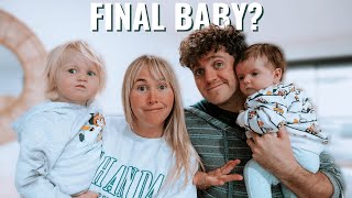 Is This Our Final Baby? (answering your most asked questions)