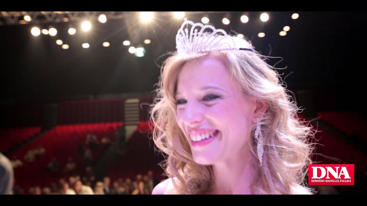Première réaction d'Alyssa Wurtz, Miss Alsace 2014