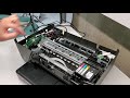 How to remove parts on HP Officejet 6978, 6962 Printhead, Board, Timing, Carriage, Tray, Screen 6958