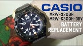 Casio Mrw S300h 8bvcf Solar Powered Sport Watch Review Youtube