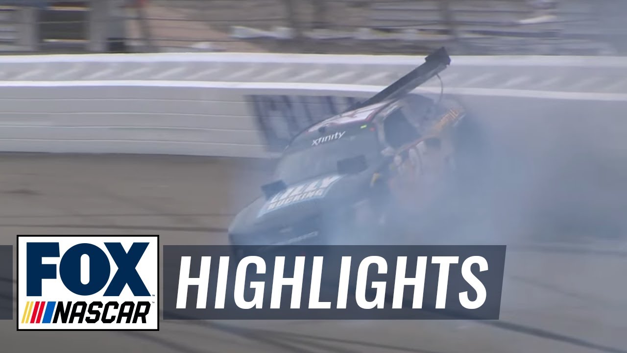 Bubba Wallace Slams into Cody Ware at Las Vegas - 2016 XFINITY Series