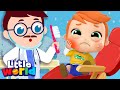 Don't Be Afraid of the Dentist | Boo Boo Song | Little World: Kids Songs & Nursery Rhymes