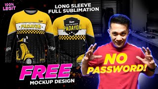 NO PASSWORD | FREE LONG SLEEVE SHIRT MOCKUP DESIGN (FREE TSHIRT MOCKUP PSD) NO PASSWORD | FREE LONG SLEEVE SHIRT MOCKUP DESIGN (FREE TSHIRT MOCKUP PSD)