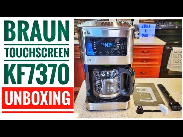 Braun KF7175 Brew Sense Stainless Steel 10-Cup Drip Coffee Maker