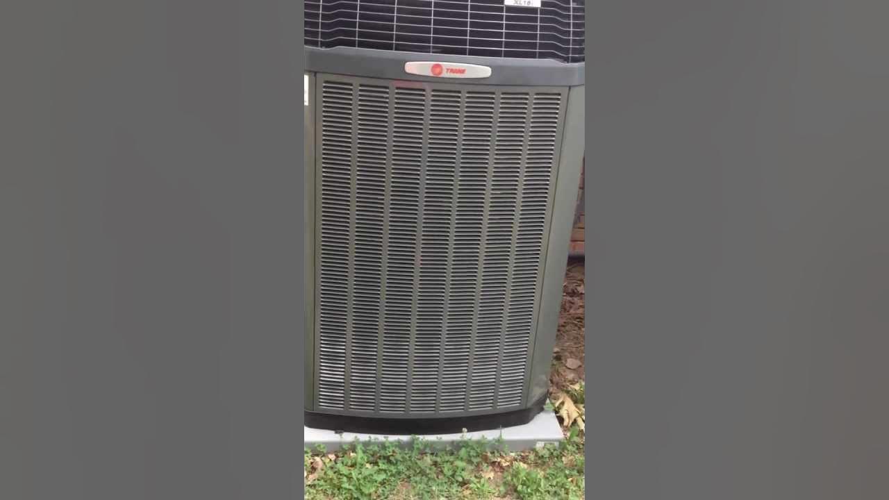 Trane XL16i AC YouTube