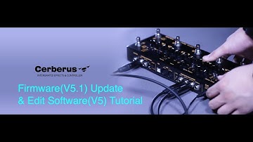 Cerberus Firmware V5.1 Update and Edit Software V5 Demo
