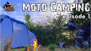 Moto Camping Solo  SilentVlog