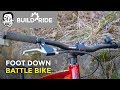 Playing Foot Down on my Battle Bike | Build and Ride