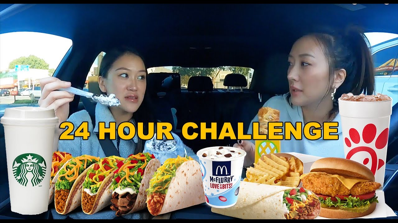 LETTING THE PERSON IN FRONT DECIDE WHAT WE EAT!