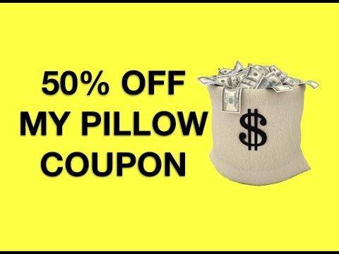 My Pillow Coupon Code (HUGE 50% Discount) Promo Code Works