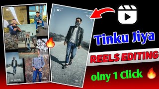 " Tinku Hamara Cinema Ka Deewana " Tinku Jiya Trending Reels Editing Tutorial - Just One Click 🔥