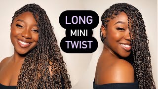 How To: LONG Mini Twist | Lolade Fashola