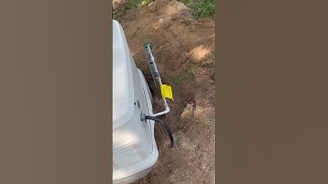 Solo hook up back in the woods this afternoon #propane#generac