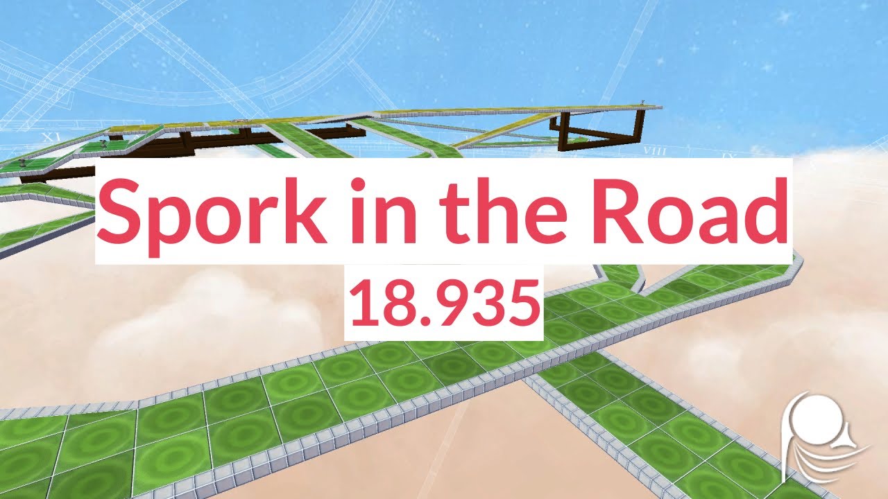 Marble Blast Speedrun Spork in the Road 18.935 YouTube