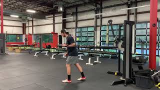 Step-Through 1-arm Cable Press