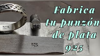 Fabrica tu punzón de 925