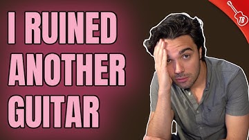 My Gibson Headstock Repair Mistake!