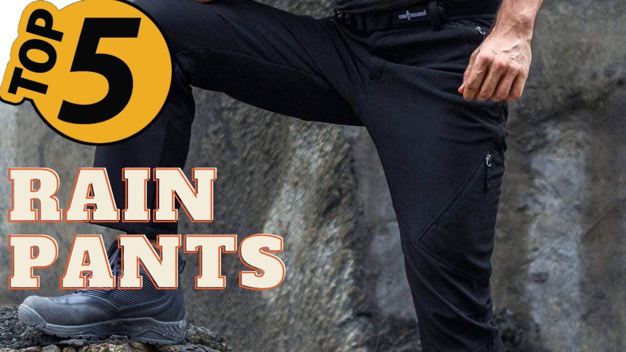 Rain Pants Men, Waterproof Pants Mens Fishing Pants, Work Rain Gear Pants  for Men Motorcycle Hiking Outdoor Windproof Golf, Black, Large : Amazon.in:  Clothing & Accessories