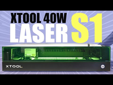 Precision and Power XTOOL S1 40W Laser Engraver and Cutter