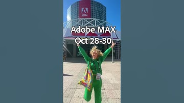 I’m ready for Adobe MAX!